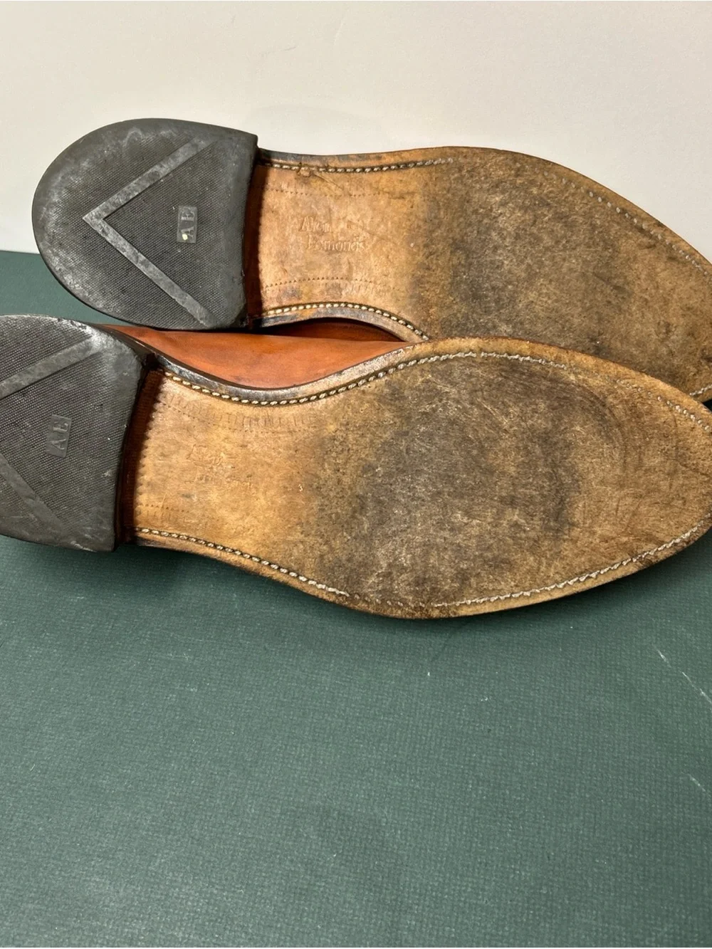 Allen Edmonds Brown Delray Split Toe Dress Shoes 12D USA Made